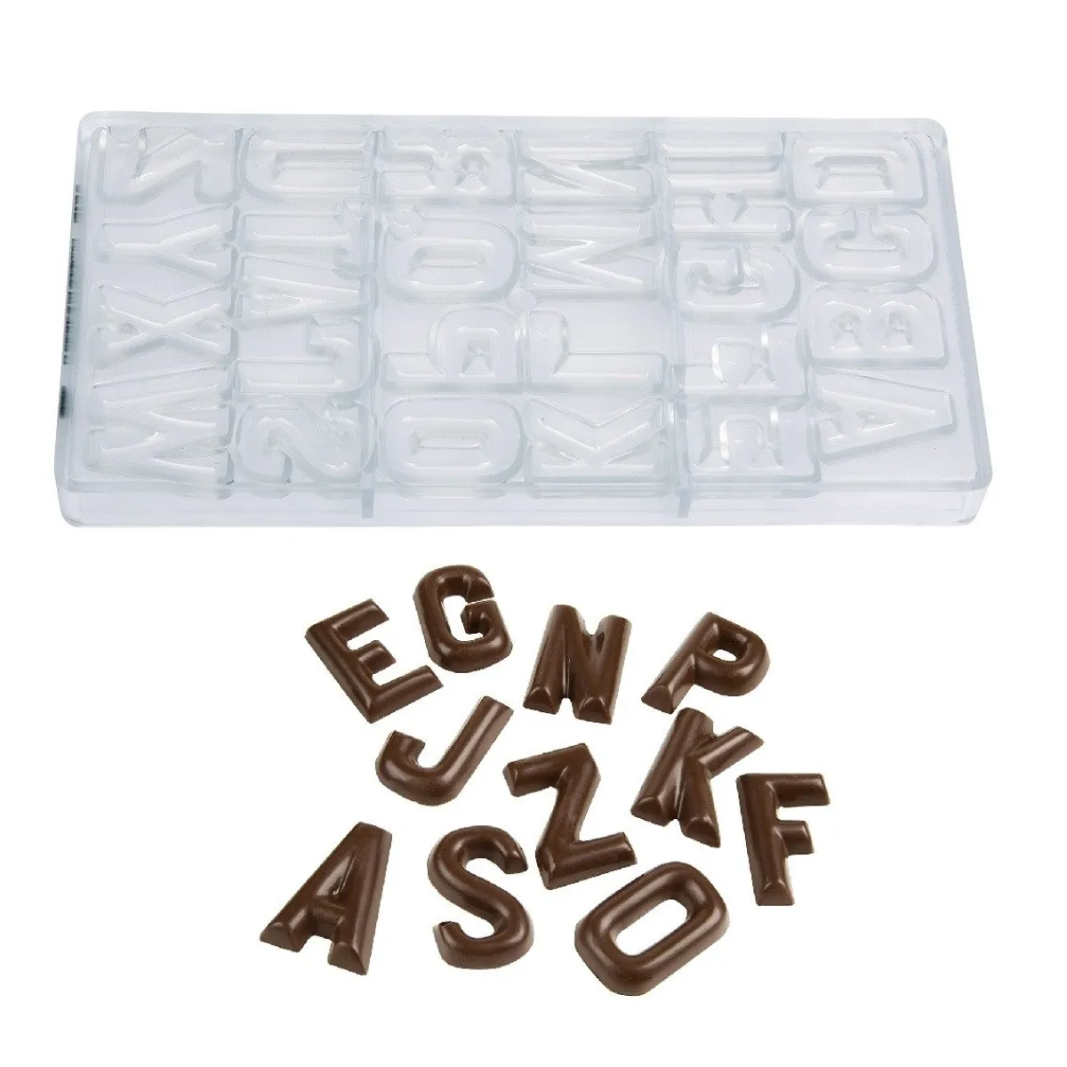 Chocolate World Chocolademal Alfabet (A t/m Z) 4x3x0,6cm Best