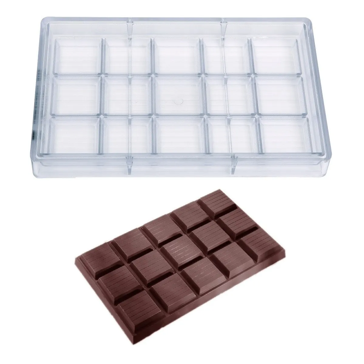 Chocolate World Chocolademal Tablet 1kg (15vak) 250x160x25mm Discount