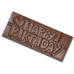 Chocolate World Chocolademal Tablet Happy Birthday (4x) Hot