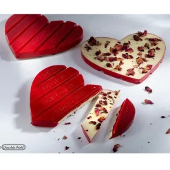 Chocolate World Chocolademal Tablet Hart (2x) 125x110x10mm Sale