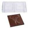 Chocolate World Chocolademal Tablet Hert (2x) 8,5x8,5cm Online