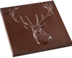 Chocolate World Chocolademal Tablet Hert (2x) 8,5x8,5cm Online