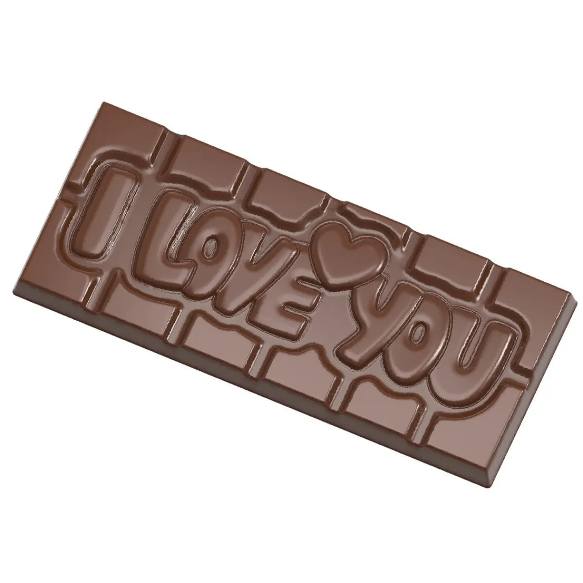 Chocolate World Chocolademal Tablet I Love You (4x) 118x50mm Online
