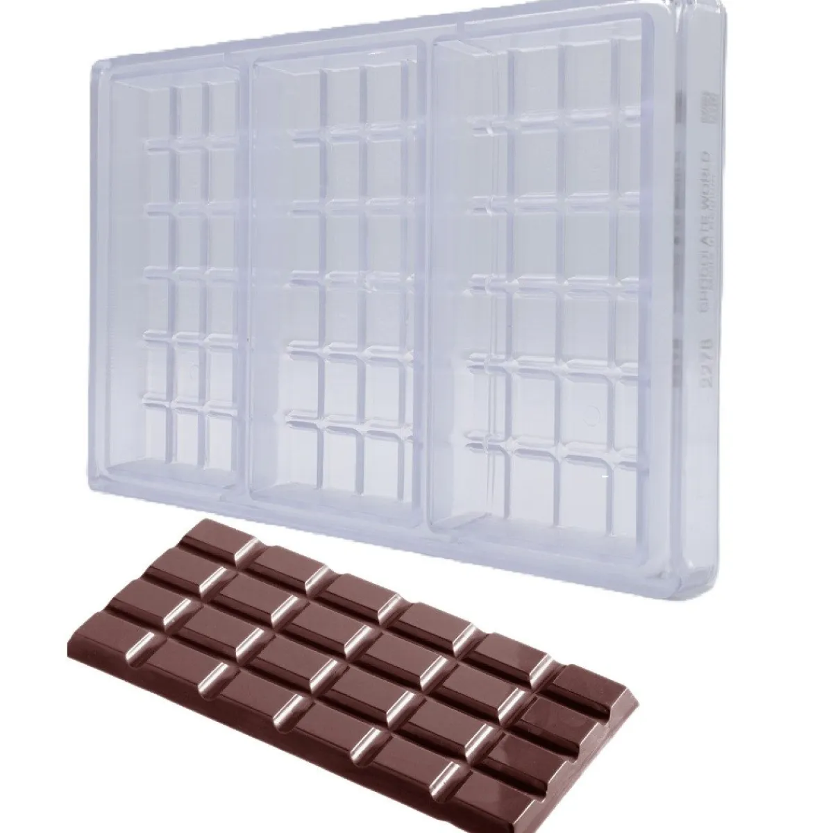 Chocolate World Chocolademal Tablet (3x) 155x77x19mm Dubai Sale