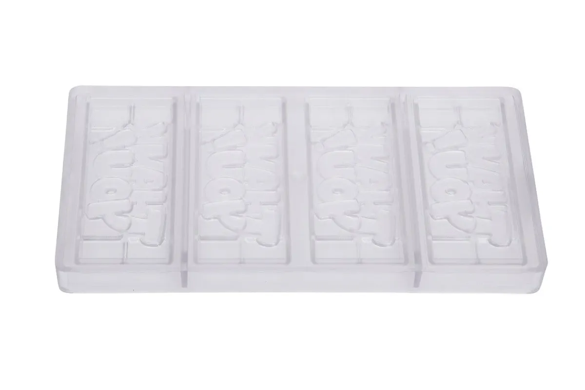 Chocolate World Chocolademal Tablet Thank You (4x) 118x50mm Sale