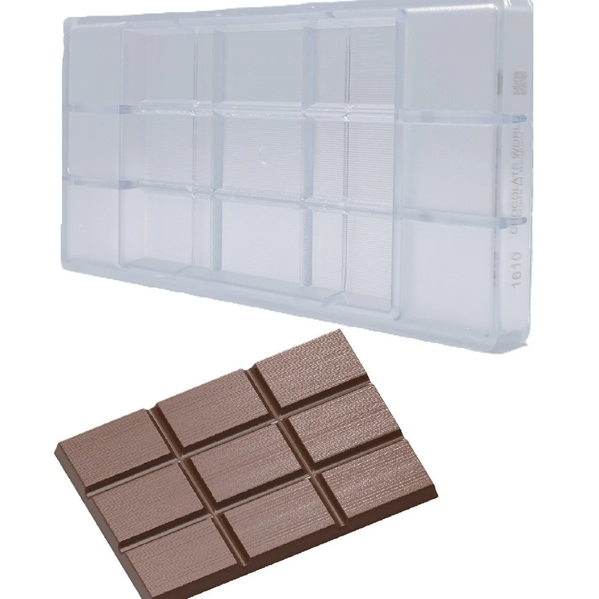 Chocolate World Chocolademal Tablet 173x119x15mm Dubai New