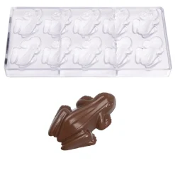 Chocolate World Chocolademal Kikker (10x) 66x45mm New
