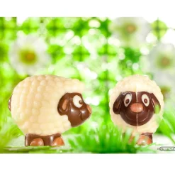 Chocolate World Chocolademal Schaap (18x) 37,5x32x12,5mm New