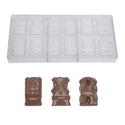 Chocolate World Chocolademal Vintage (12x) 53x36x3mm Online