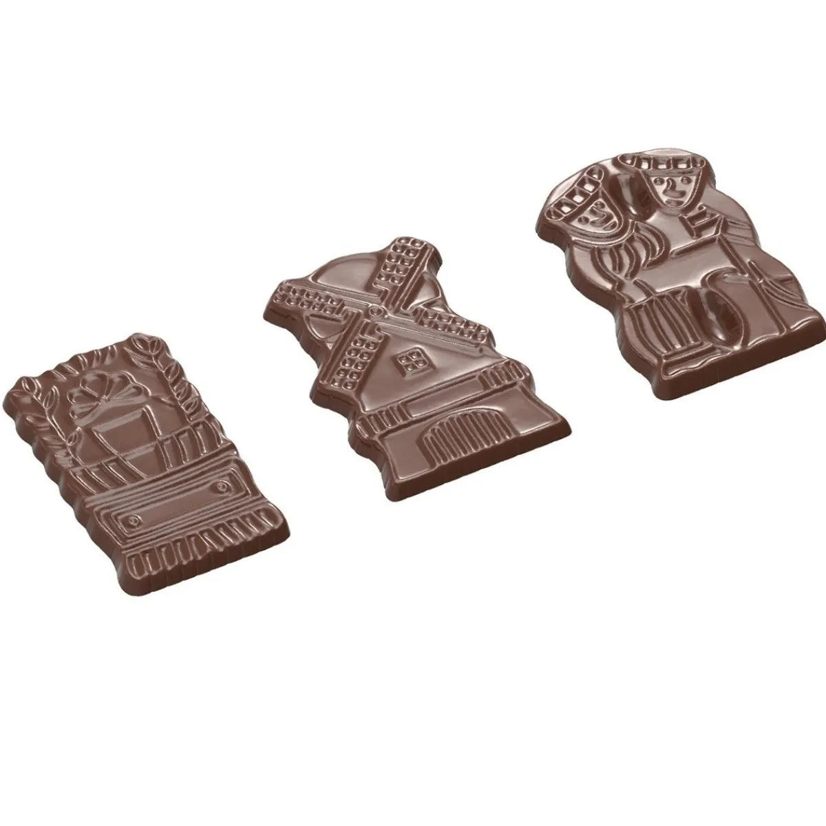 Chocolate World Chocolademal Vintage (12x) 53x36x3mm Online