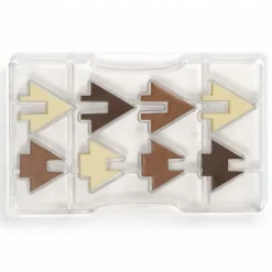 Decora Chocolademal Kerstboom combineren (8x) 4x4,2 cm** Best