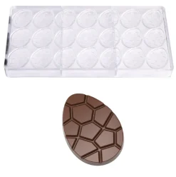 Chocolate World Chocolademal Paasei Karak (21x) 40x29x5mm Clearance