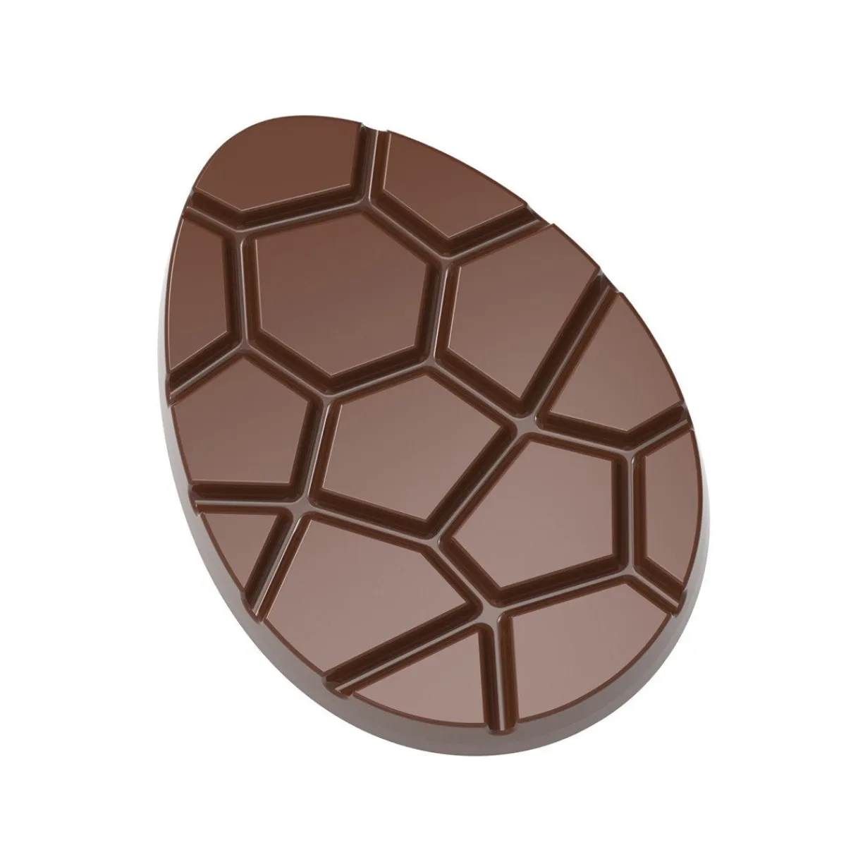 Chocolate World Chocolademal Paasei Karak (21x) 40x29x5mm Clearance