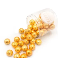 Happy Sprinkles Chocolade Parels XXL Vintage Gold 130g Online