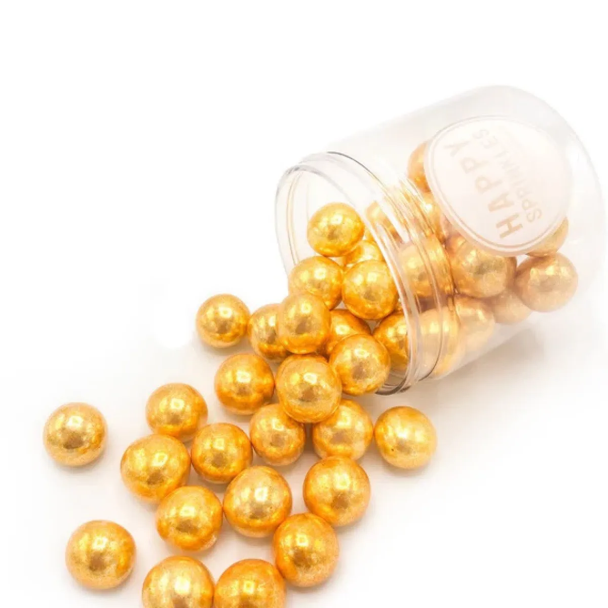 Happy Sprinkles Chocolade Parels XXL Vintage Gold 130g Online