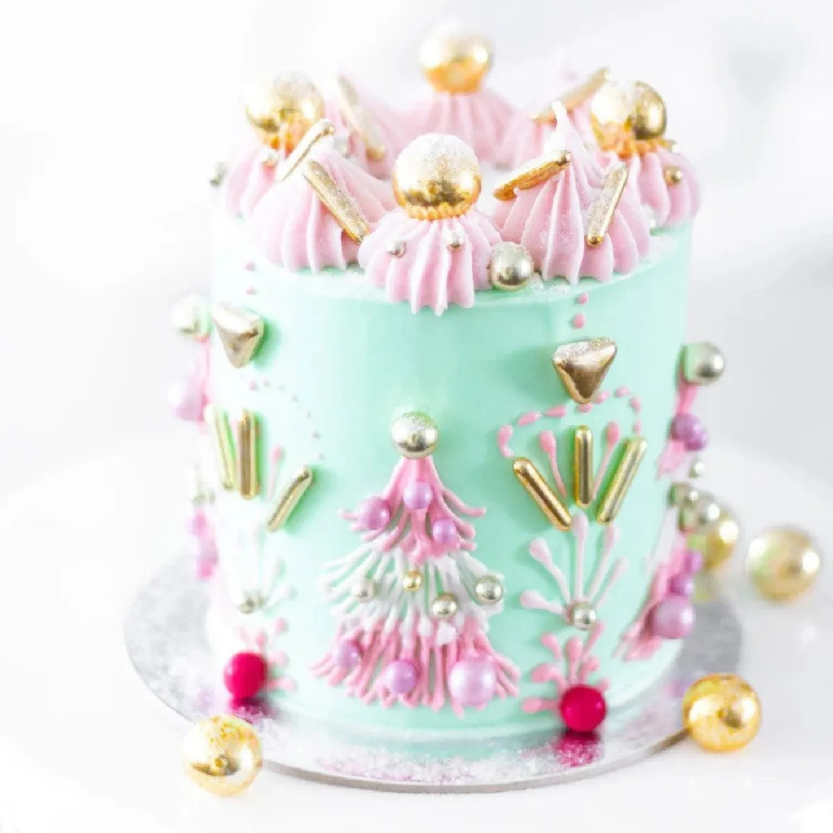 Happy Sprinkles Chocolade Parels XXL Vintage Gold 500g Best