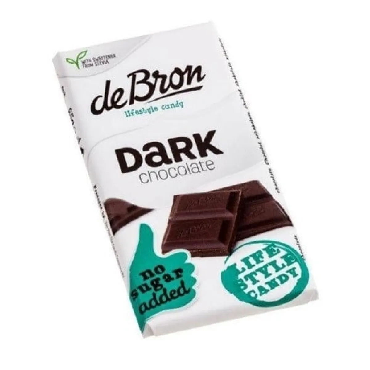 Overig Chocoladereep Puur Stevia 85 gram Hot