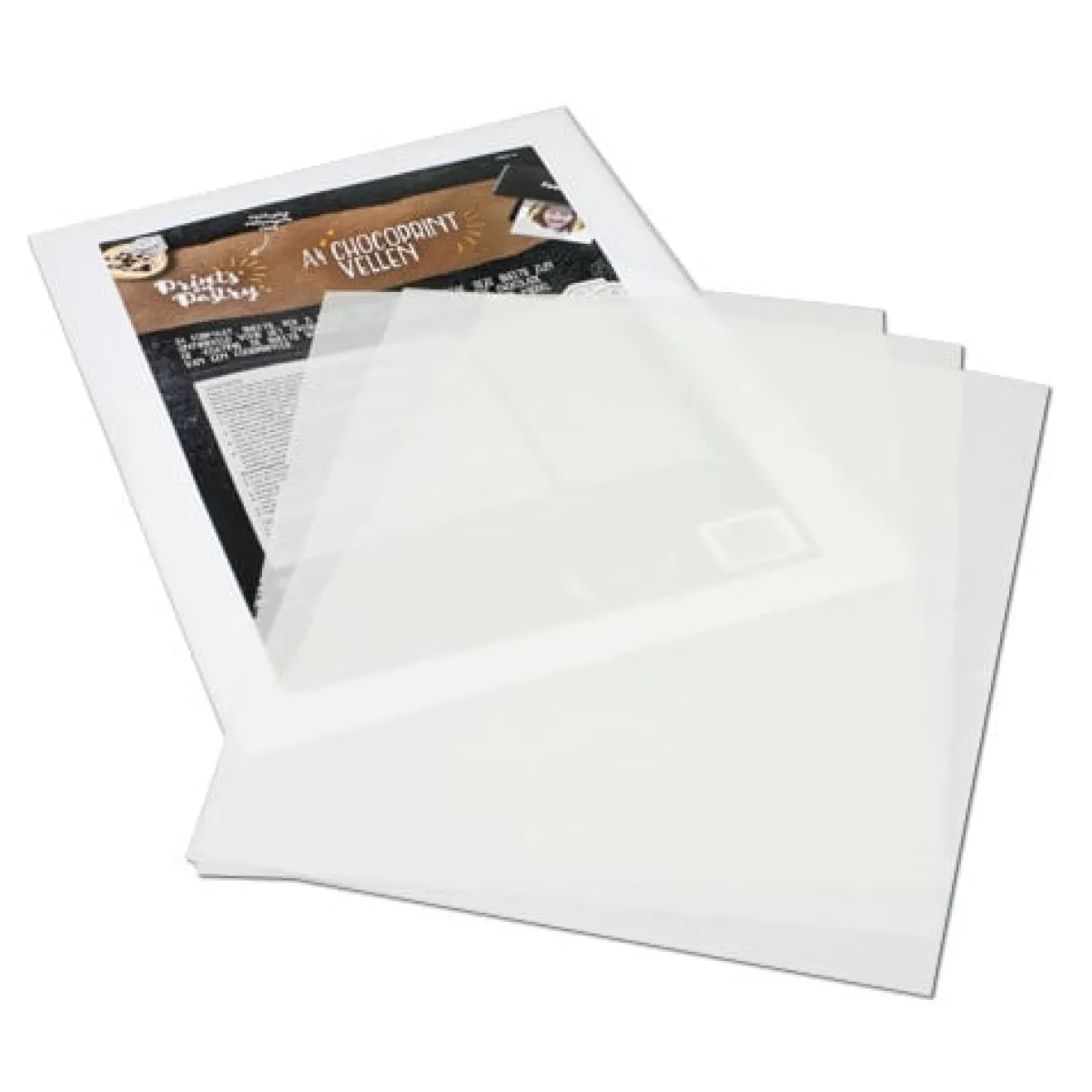 Prints on Pastry Chocoprint sheets A4-formaat (25 vellen) Outlet