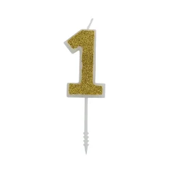 Overig Cijferkaars Goud Glitter #1 Outlet