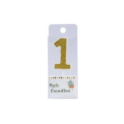 Overig Cijferkaars Goud Glitter #1 Outlet