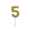 Overig Cijferkaars Goud Glitter #5 Sale