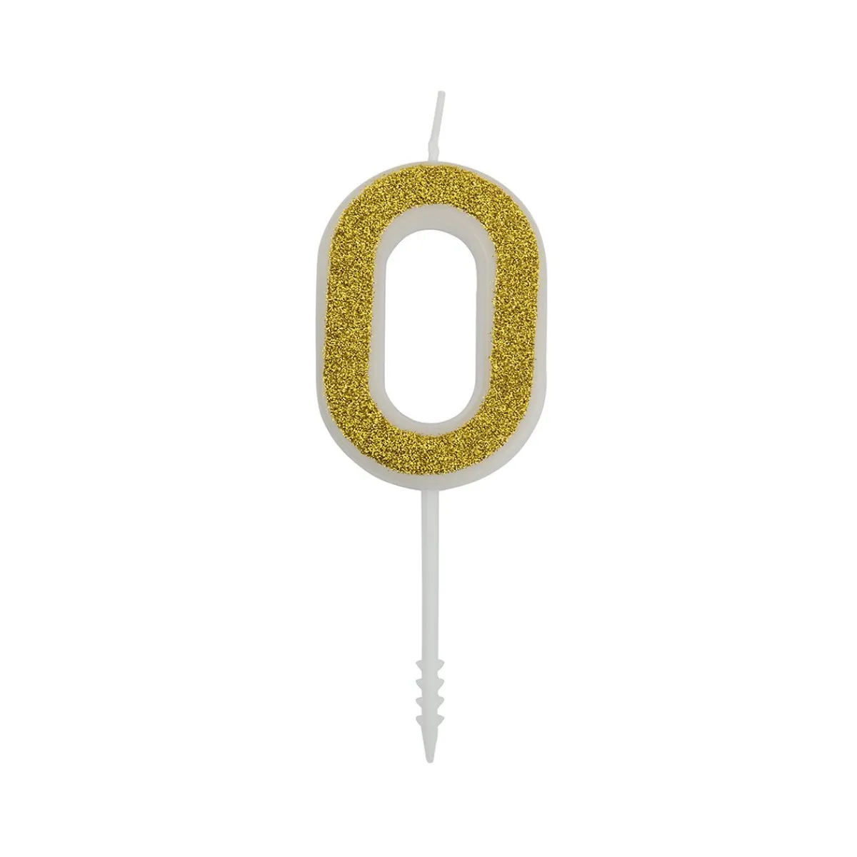 Overig Cijferkaars Goud Glitter #0 Sale