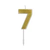 Overig Cijferkaars Goud Glitter #7 Discount