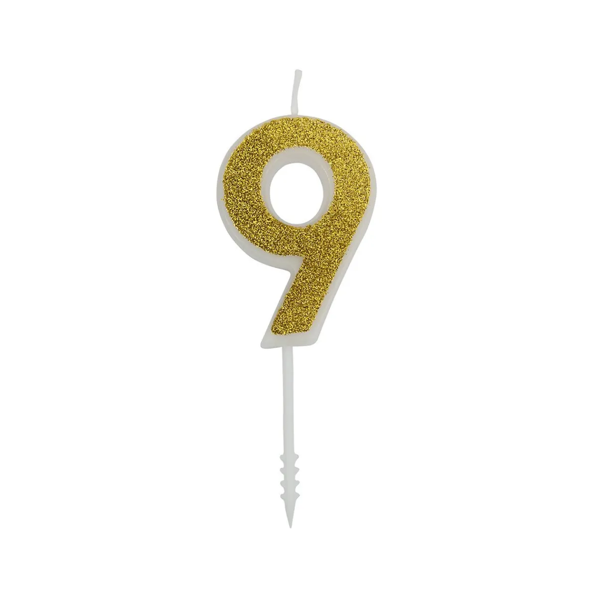 Overig Cijferkaars Goud Glitter #9 Online
