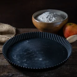 Clean Baking Products CleanBaking Kunststof Vlaaipan Gekarteld Ø26,5cm Hot