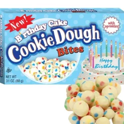 Overig Cookie Dough Bites Birthday Cake 88g Hot