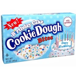 Overig Cookie Dough Bites Birthday Cake 88g Hot