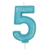 Culpitt Cijferkaars #5 Blauw met Glitter Outlet