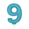 Culpitt Cijferkaars #9 Blauw met Glitter Outlet