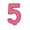 Culpitt Cijferkaars #5 Roze met Glitter Outlet