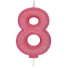 Culpitt Cijferkaars #8 Roze met Glitter Discount