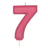Culpitt Cijferkaars #7 Roze met Glitter New