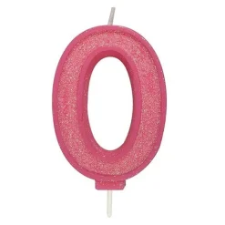 Culpitt Cijferkaars #0 Roze met Glitter Sale