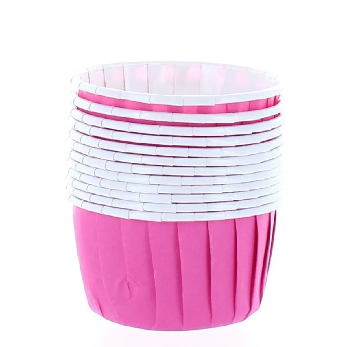Culpitt Cupcake Vormpjes Donker Roze 50mm 12st. Outlet