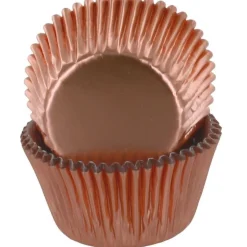 Culpitt Cupcake Vormpjes Folie Rosé Goud 50mm 50st. Hot