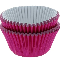 Culpitt Cupcake Vormpjes Folie Roze 50mm 50st. Clearance