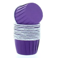 Culpitt Cupcake Vormpjes Paars 50mm 12st. Best