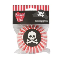 Culpitt Cupcake Vormpjes Piraten 50mm 25st. Online