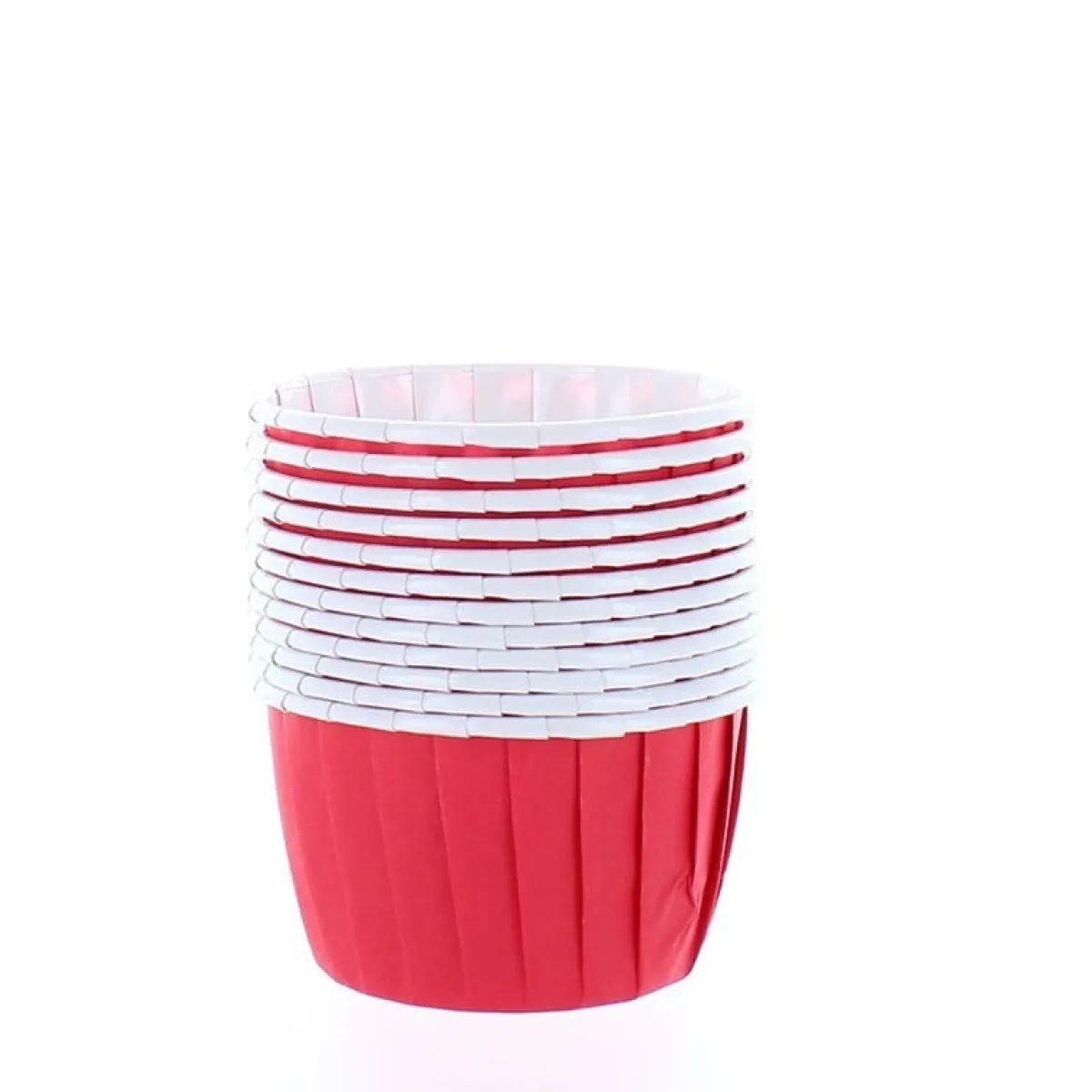 Culpitt Cupcake Vormpjes Rood 50mm 12st. Clearance