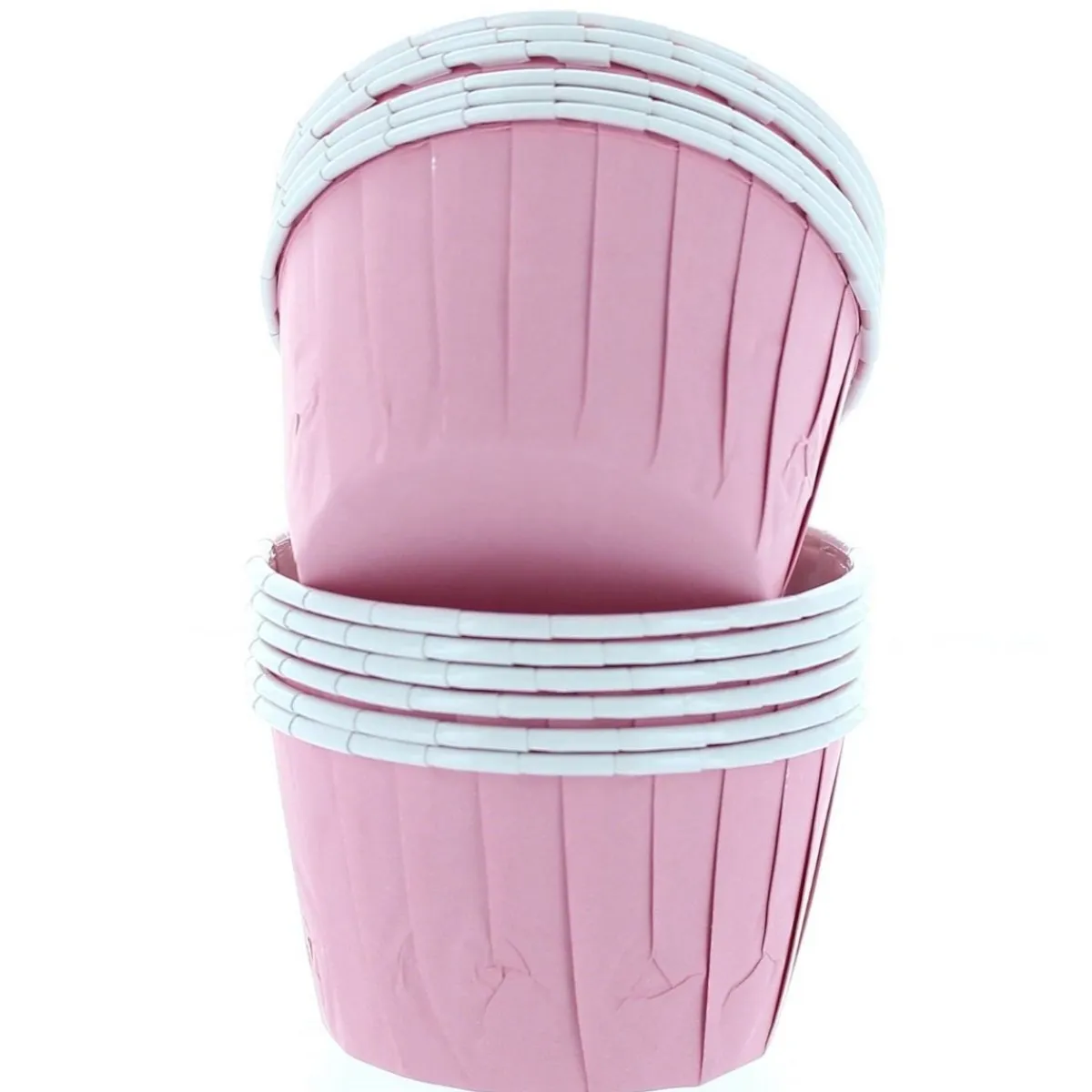 Culpitt Cupcake Vormpjes Roze 50mm 12st. Outlet