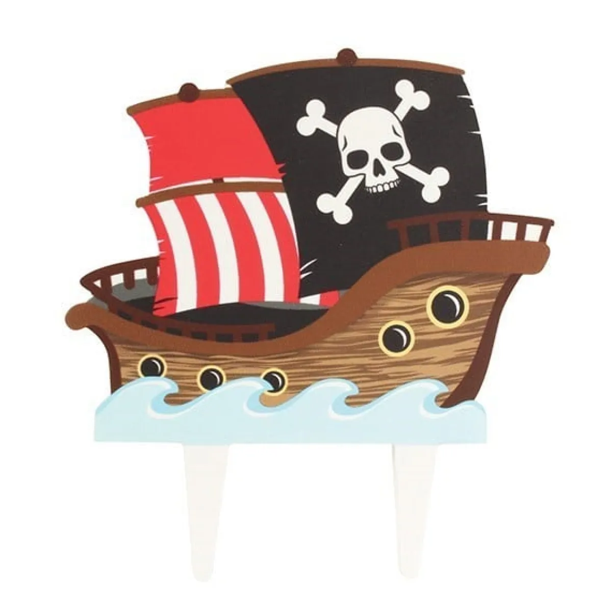 Culpitt Gumpaste Taarttopper Piratenschip 135mm Hot
