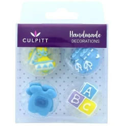 Culpitt Suikerdecoratie ABC Baby Blauw 12st. Sale