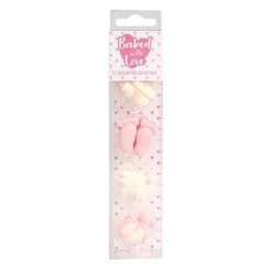 Culpitt Suikerdecoratie Baby Roze 25mm 13st. Sale