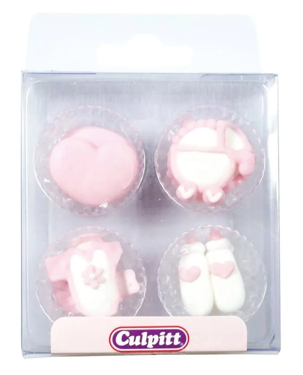 Culpitt Suikerdecoratie Baby Meisje 12st. Clearance