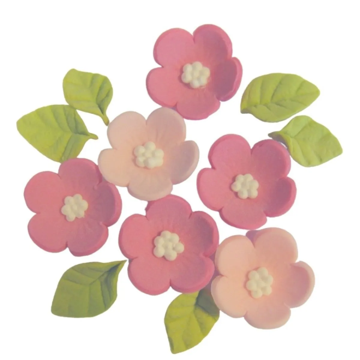 Culpitt Suikerdecoratie Bloemen en Blaadjes 12st. Discount