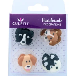 Culpitt Suikerdecoratie Honden 12st. Clearance